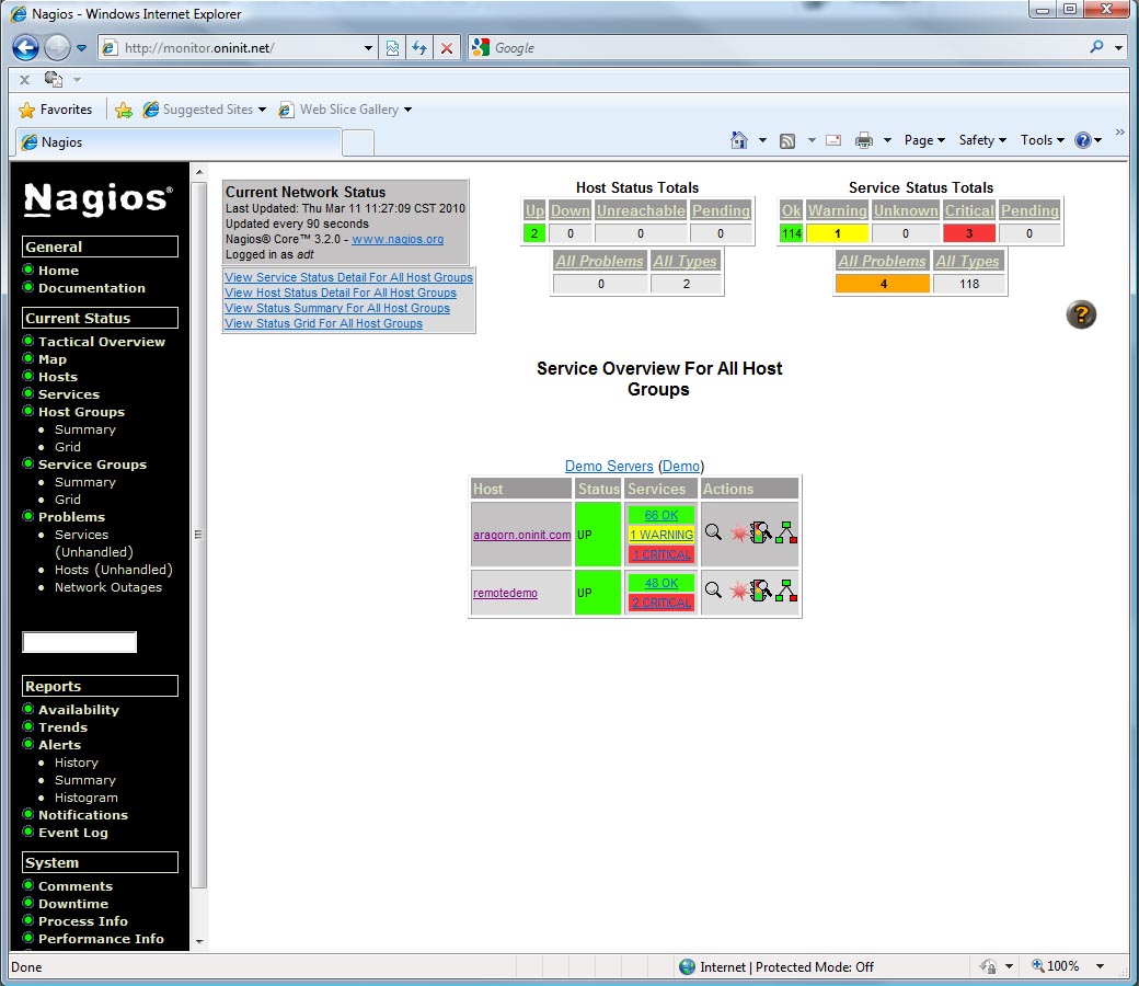 Nagios: Click for full size